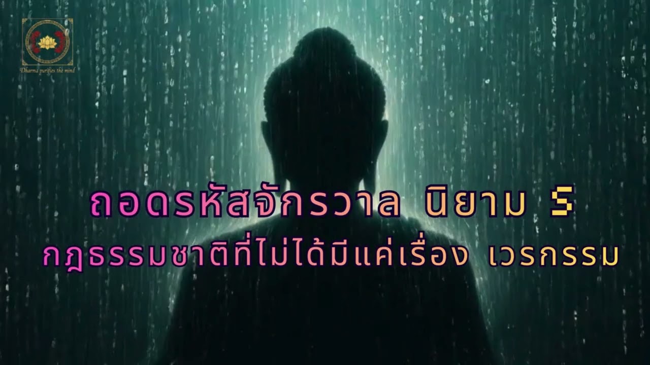 ถอดรหัสจักรวาล นิยาม 5 กฎธรรมชาติที่ไม่ได้มีแค่เรื่อง เวรกรรม
