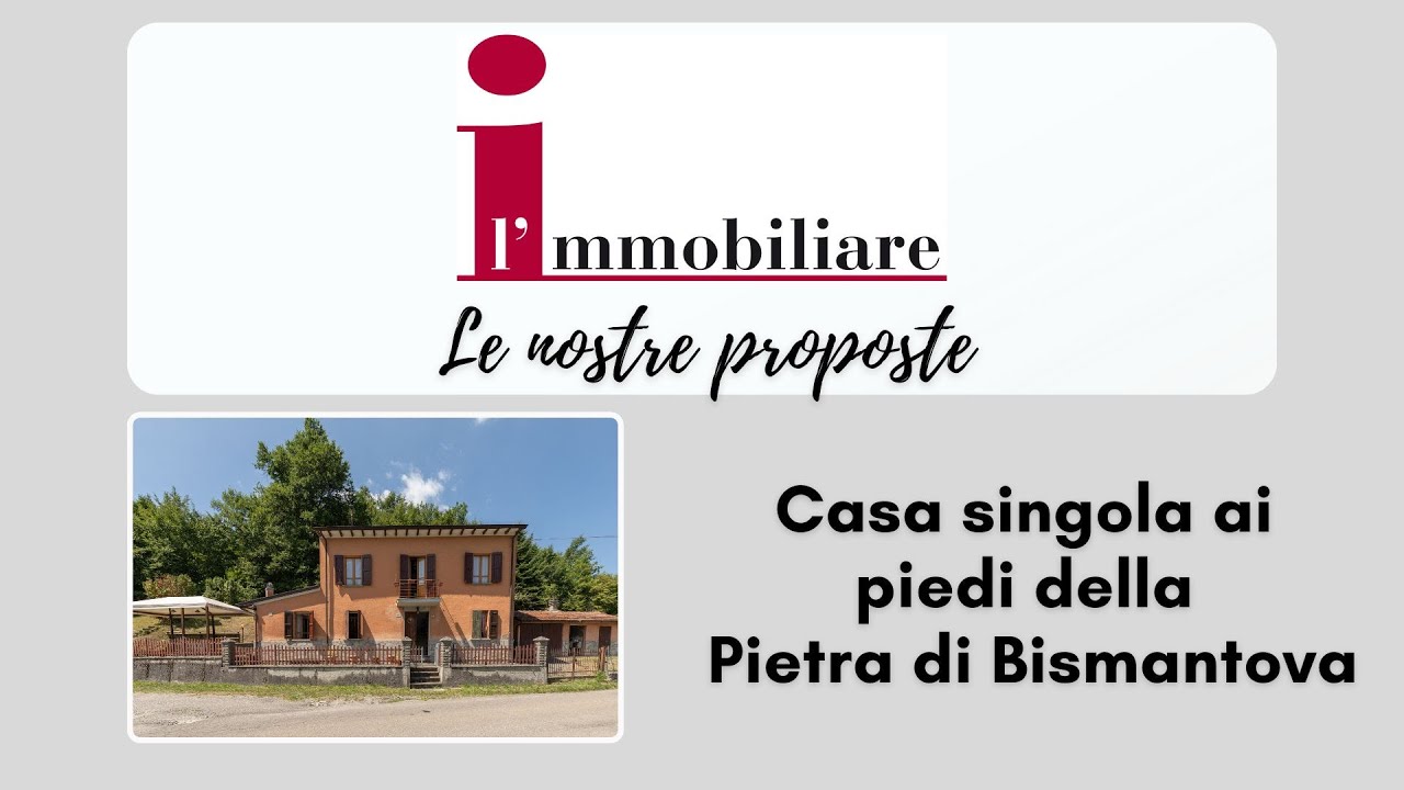 VENDUTO Casa singola con tanto spazio esterno ai piedi della Pietra di Bismantova
