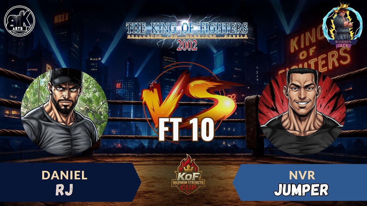 KOF MAXIMUM STRENGHT - NVR JUMPER VS DANIEL RJ - FT10