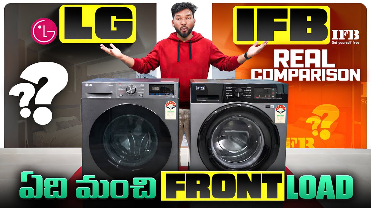 Best Front Load Washing Machine 2026 🔥 LG vs IFB Comparison