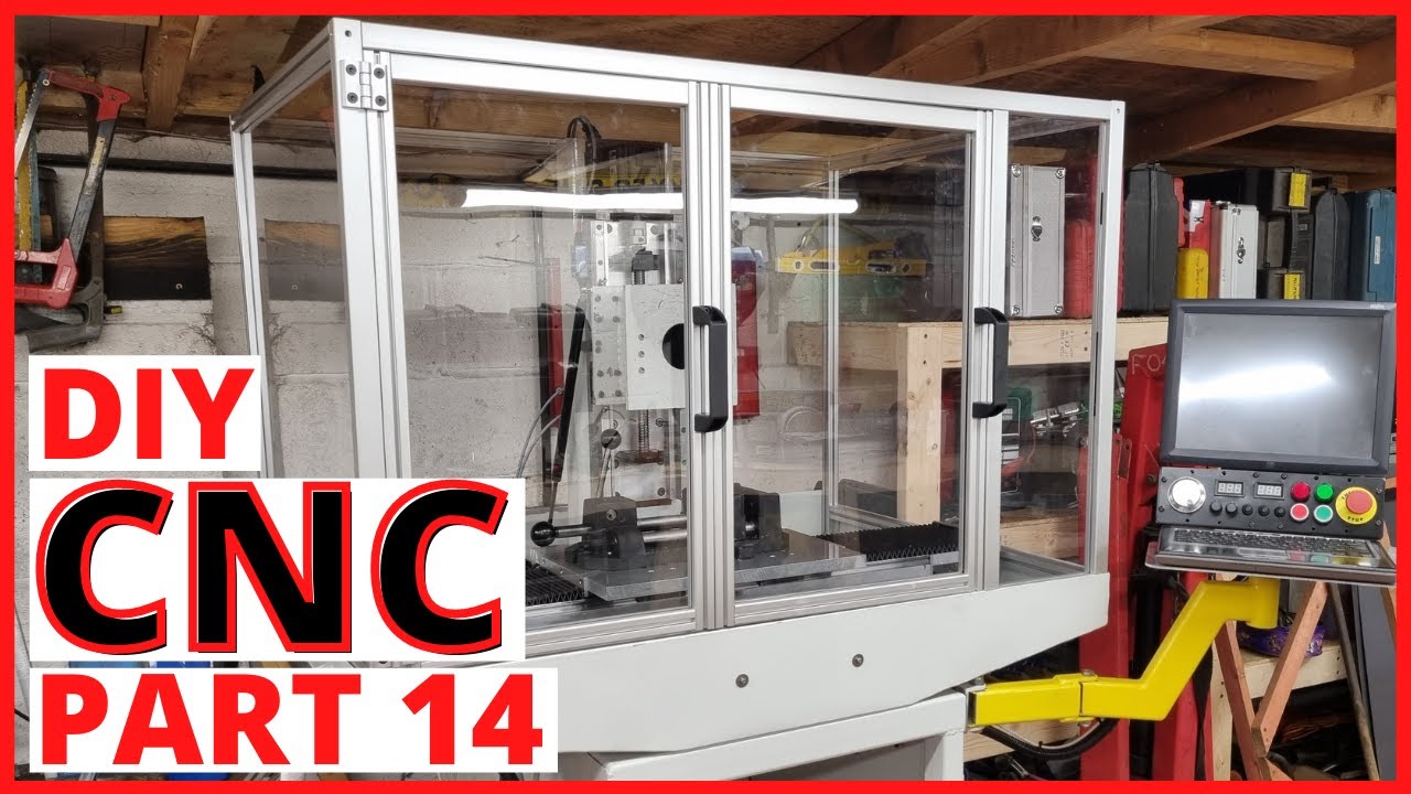 DIY CNC Milling Machine Build (Part 14) Building a CNC enclosure with 3030 aluminium extrusion