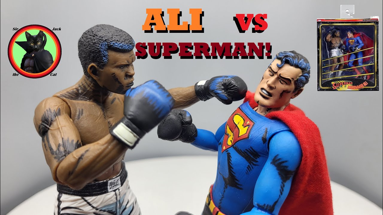 Superman vs Muhammad Ali NECA reseña y comparación definitiva!