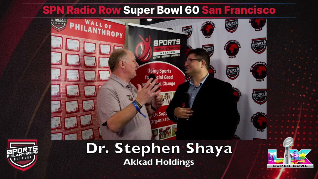 Dr. Stephen Shaya on Mental Health Innovation & Humanitarian Leadership | Super Bowl 60