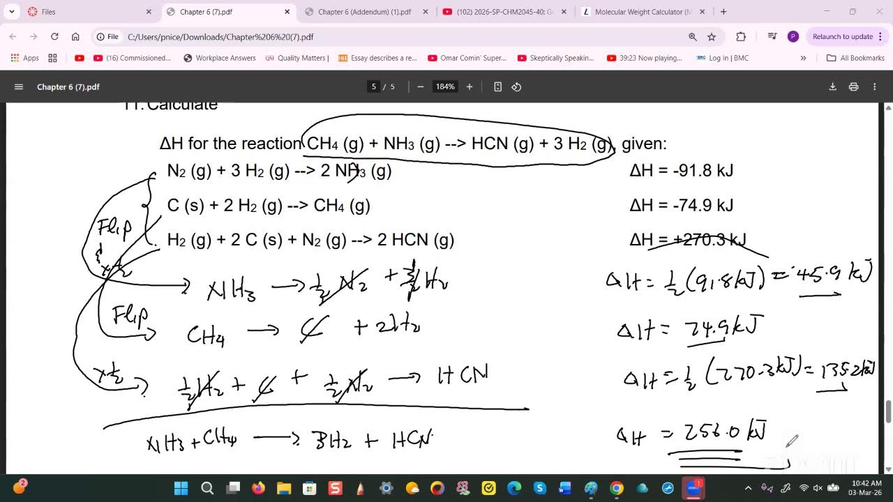 2026-SP-CHM2045-40: General Chemistry I