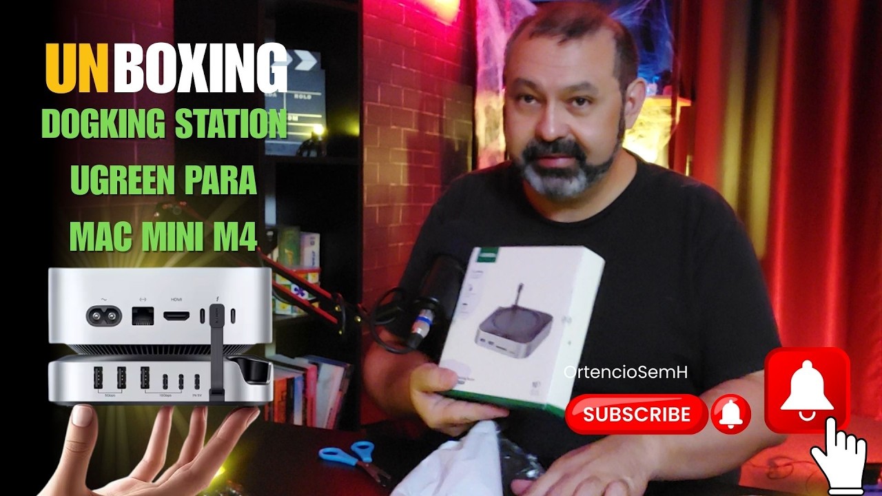 UNBOXING DOCKING STATION UGREEN PARA MAC MINI M4 M4PRO