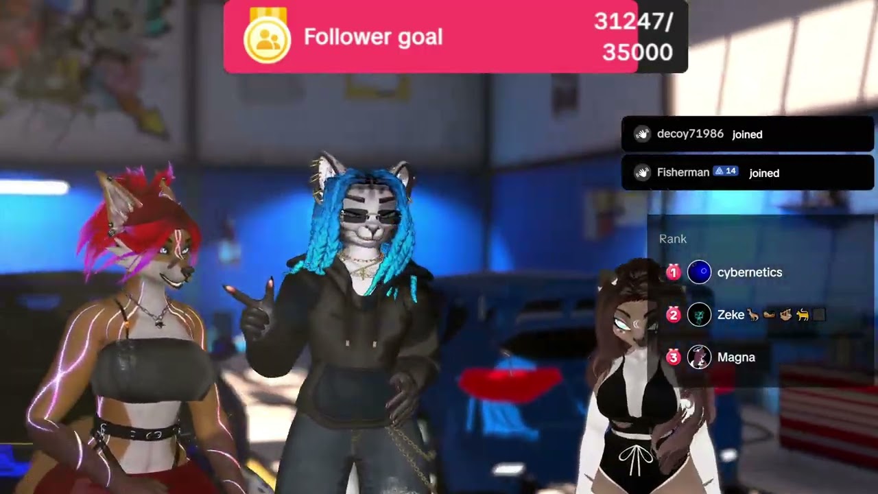 Battle Of The Uncs | VRChat Furry Live Stream