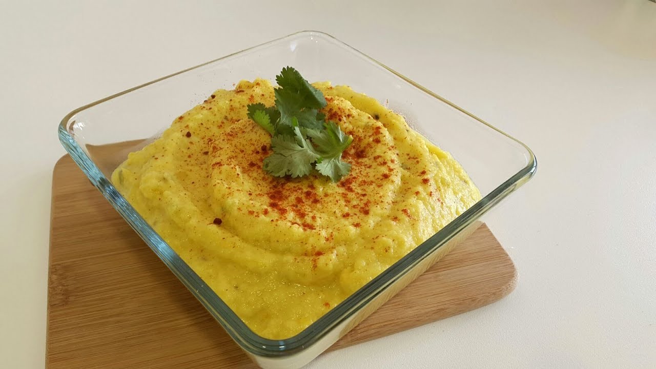 Cauliflower Puree with Turmeric - Healthy & Delicious Recipe !!!