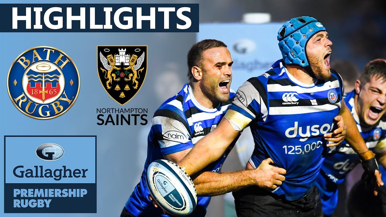 Bath 22-13 Northampton HIGHLIGHTS | Bath Bounce Back In Great Win! | Gallagher Premiership 19/20