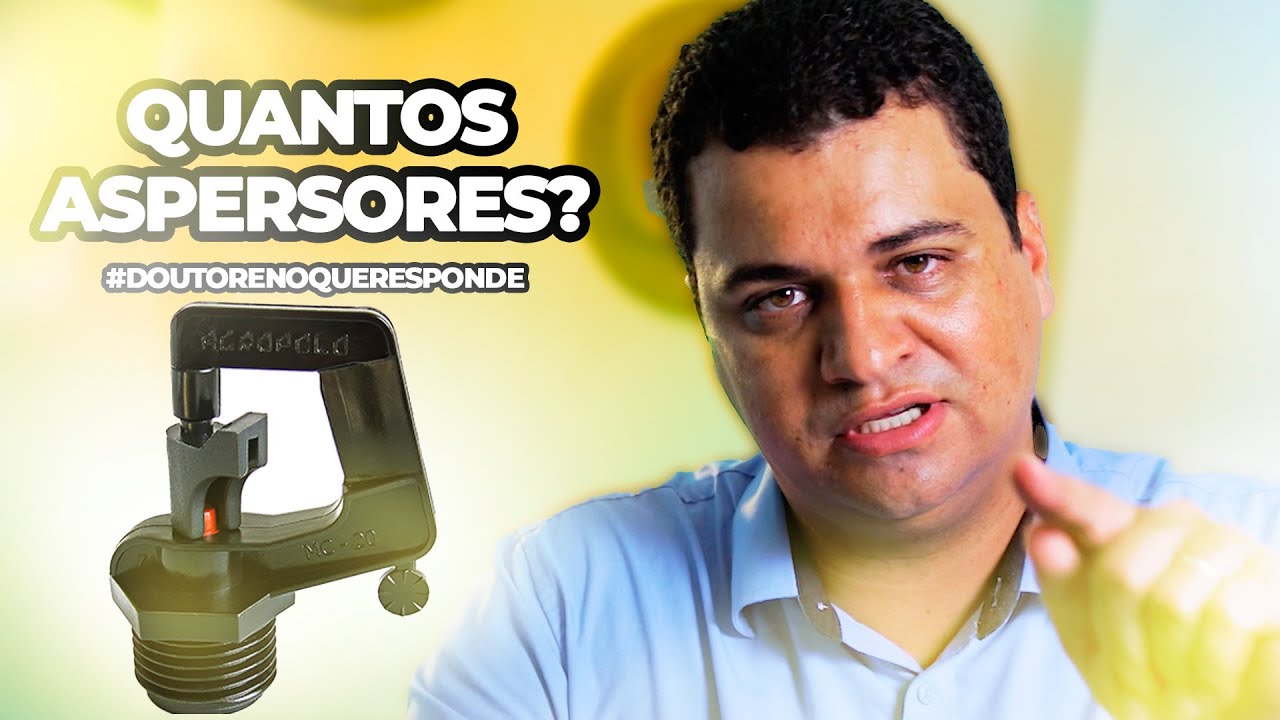 QUANTOS ASPERSORES MC-20 DEVO USAR NA MINHA ÁREA 20X33? | AGROPOLO