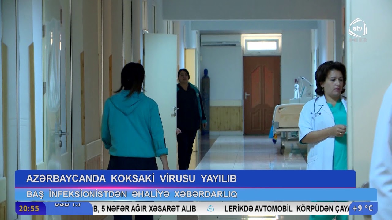 Azərbaycanda koksaki virusu yayılıb (ATV Xəbər)