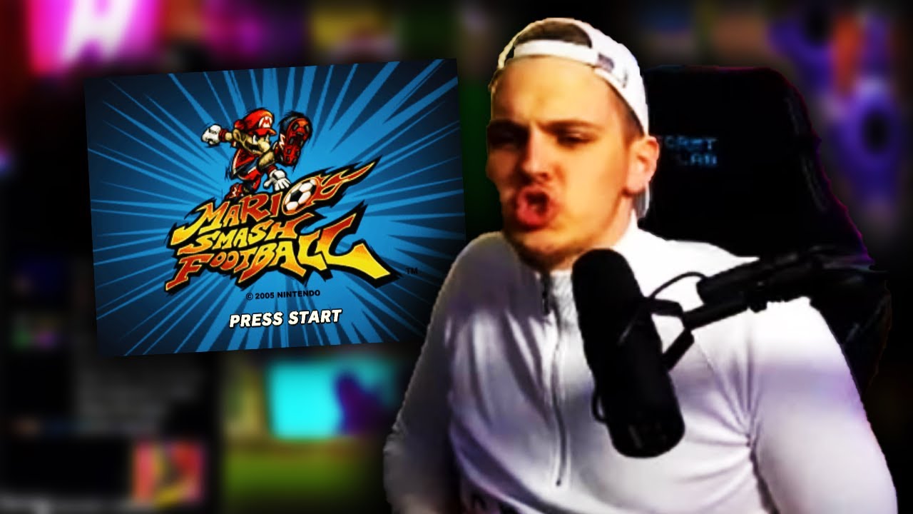 Huebi eskaliert in Mario Smash Football