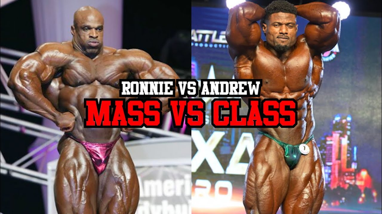 Ronnie Coleman 2003 vs Andrew Jacked Texas Pro - Mass vs Class
