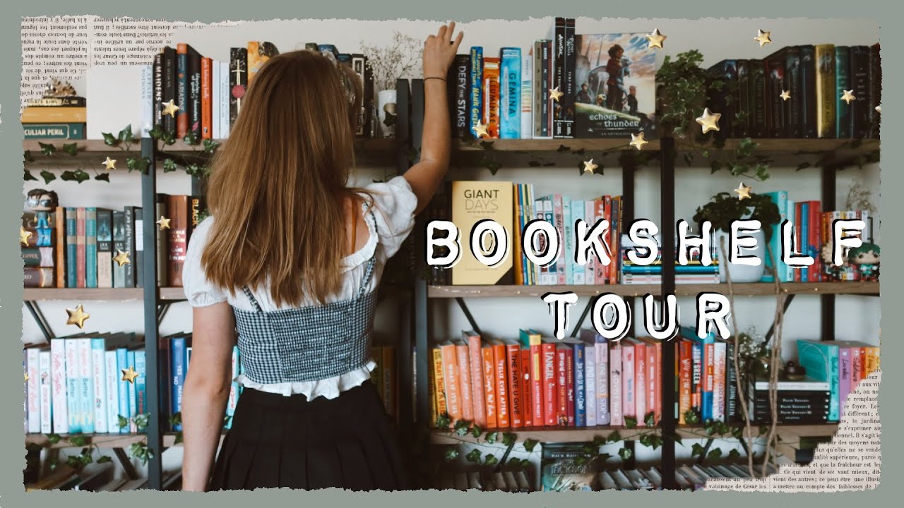 Bookshelf Tour 350+ Books || Aesthetic Tour & Read Stats