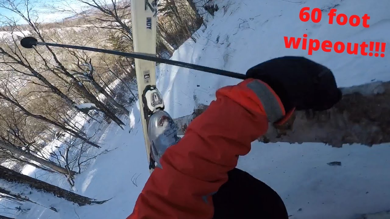 Huge Wipeout on Julio Glade, Killington (Full Yard Sale)