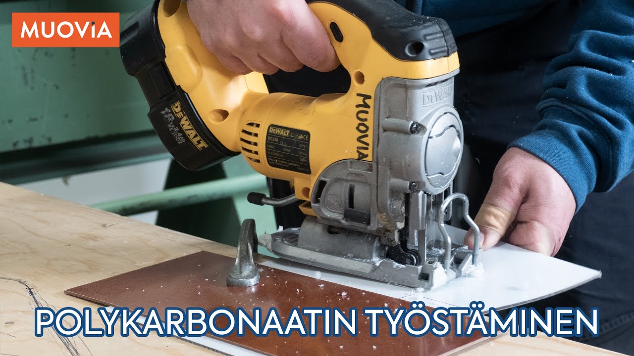 Näin työstät POLYKARBONAATTIA eli PC:tä. Vältä virheet! | Muovia.com