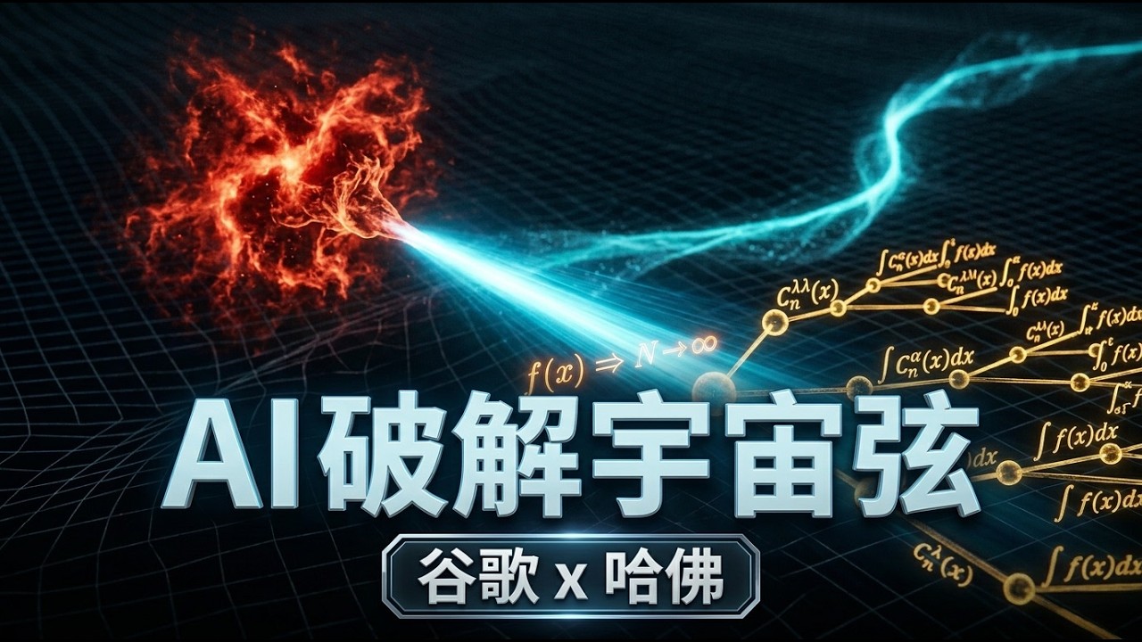 谷歌哈佛联手破解宇宙弦奇点难题：AI 驱动的符号推演如何终结理论物理的计算灾难