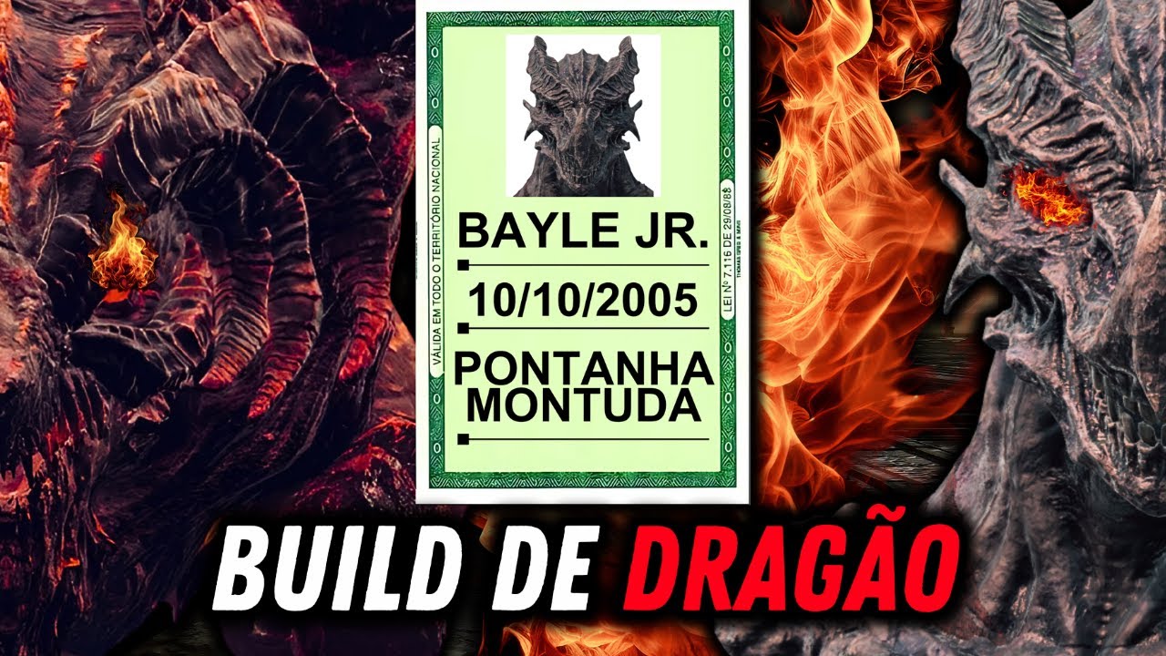 BUILD DRAGÃO DE MAGMA NO ELDEN RING! E depois Resident Evil 4 Remake!