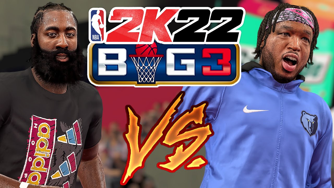 NBA 2K22 BIG 3 - INTENSE BATTLE! JAMES HARDEN STEPBACK THREES! [EPISODE 3]