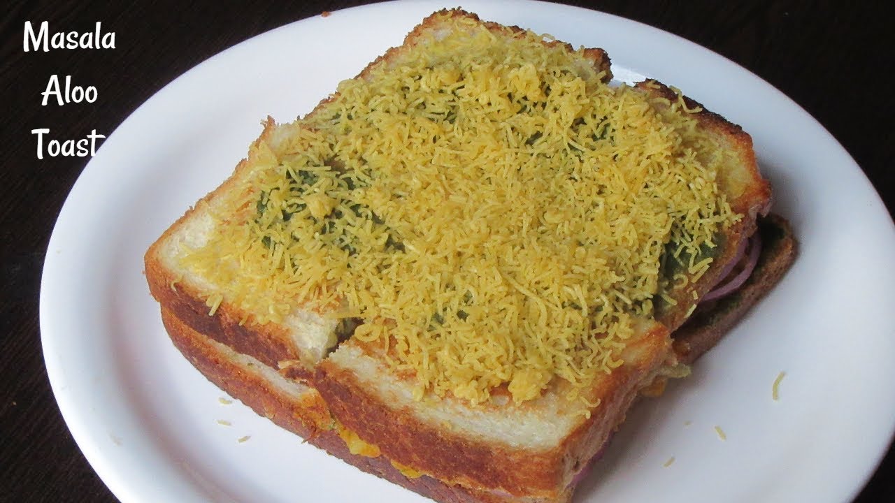 Bombay Masala Toast | Aloo Masala Toast | Masala toast recipe | Street Food
