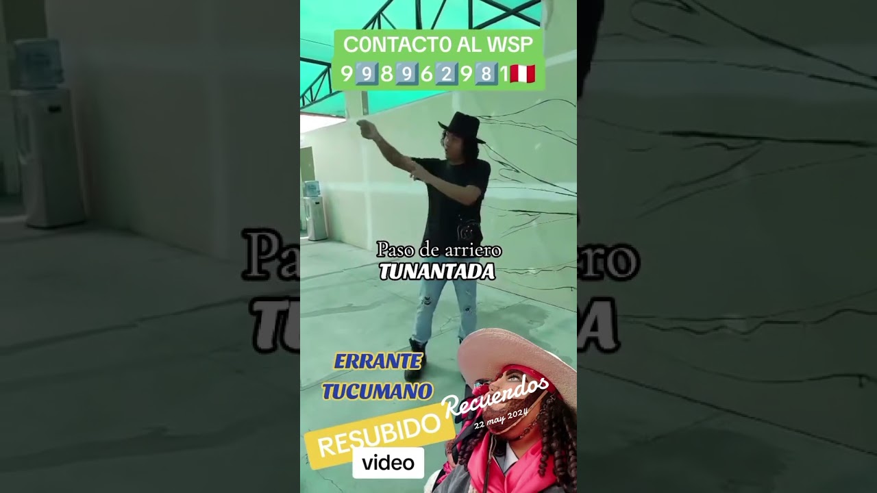 Paso mulero ARRIERO TUNANTADA ven y aprende con el Errante tucumano