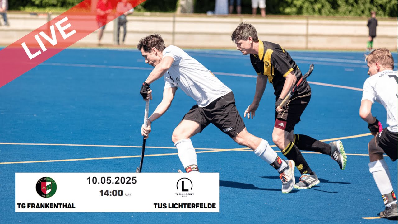 TGF gegen TuS Lichterfelde - 2. Feldhockey-Bundesliga Herren  -  10.05.2025 - Anpfiff: 14:00 Uhr