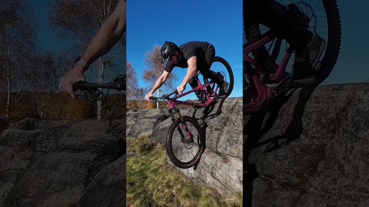 Zapomniałem o ugięciu! #mtb #bike