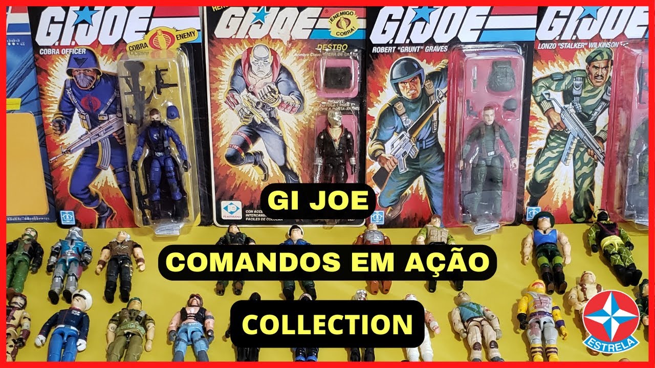 GI JOE COLLECTION | COMANDOS EM AÇÃO COLEÇÃO