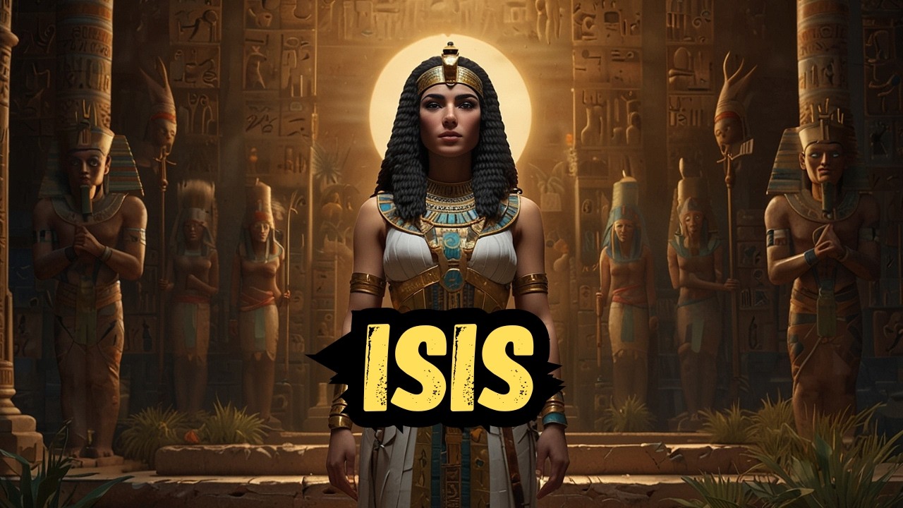 MAGIA Y PROTECCIÓN 🧙‍♀️ DIOSA EGIPCIA ISIS 🧿 LA HISTORIA 🌍 DIOSES EGIPTO ANTIGUO 📜 MITOLOGÍA EGIPCIA