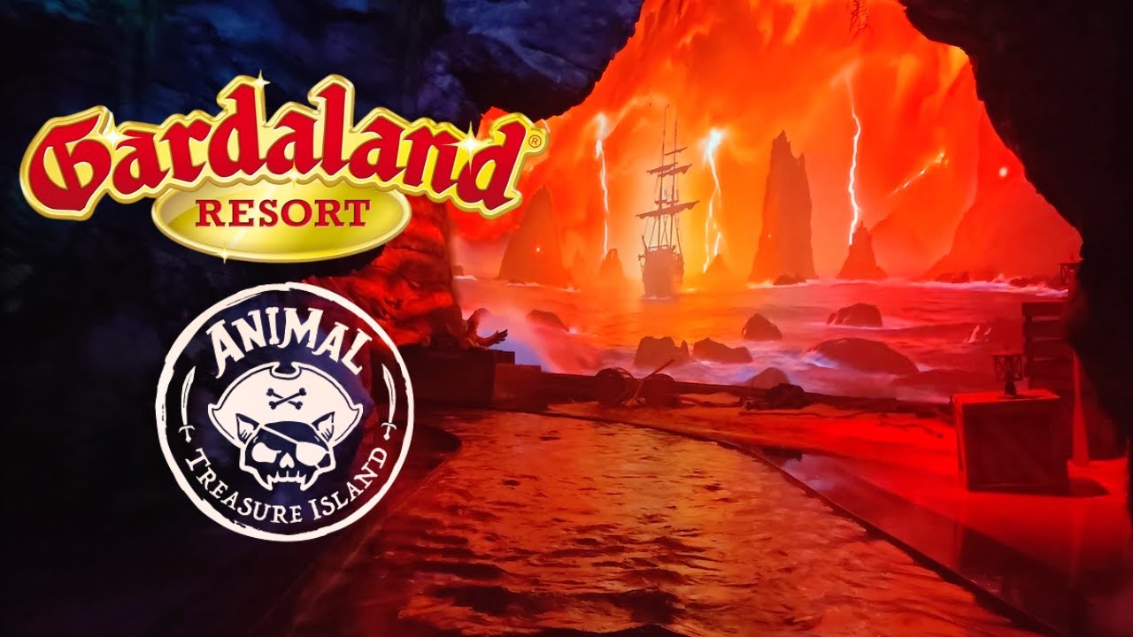 Animal Treasure Island FULL Ride POV  [4K] | Gardaland