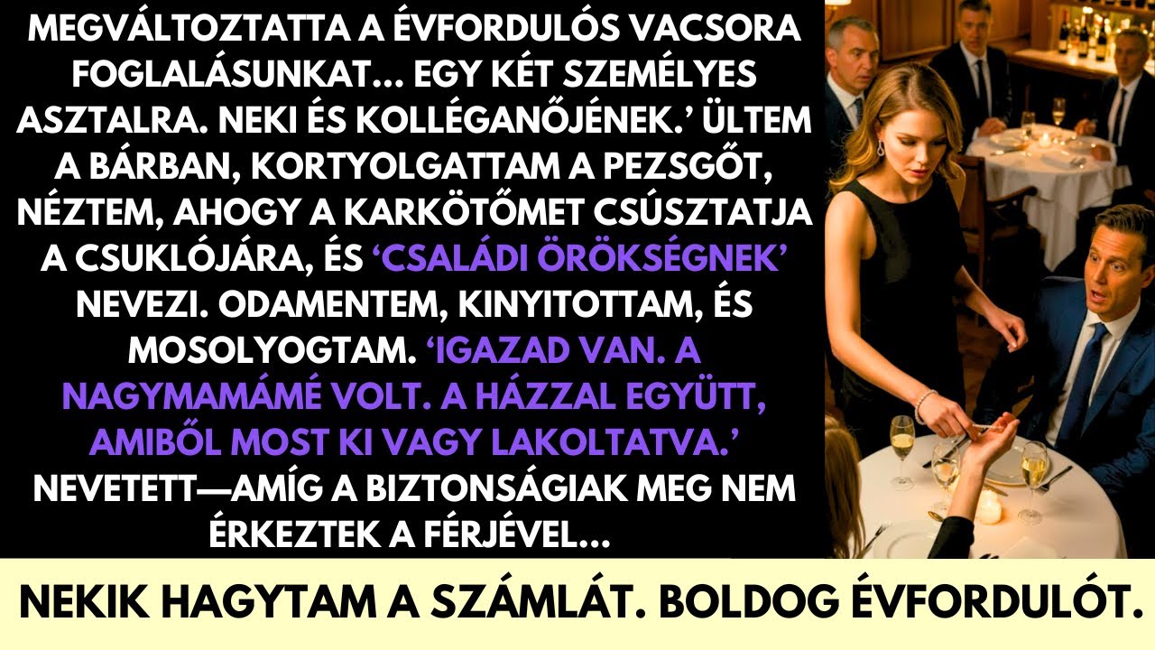 Az Évfordulós Estén Másik Nőt Választott. Én Pezsgőt, Bosszút És Távoltartási Végzést Választottam
