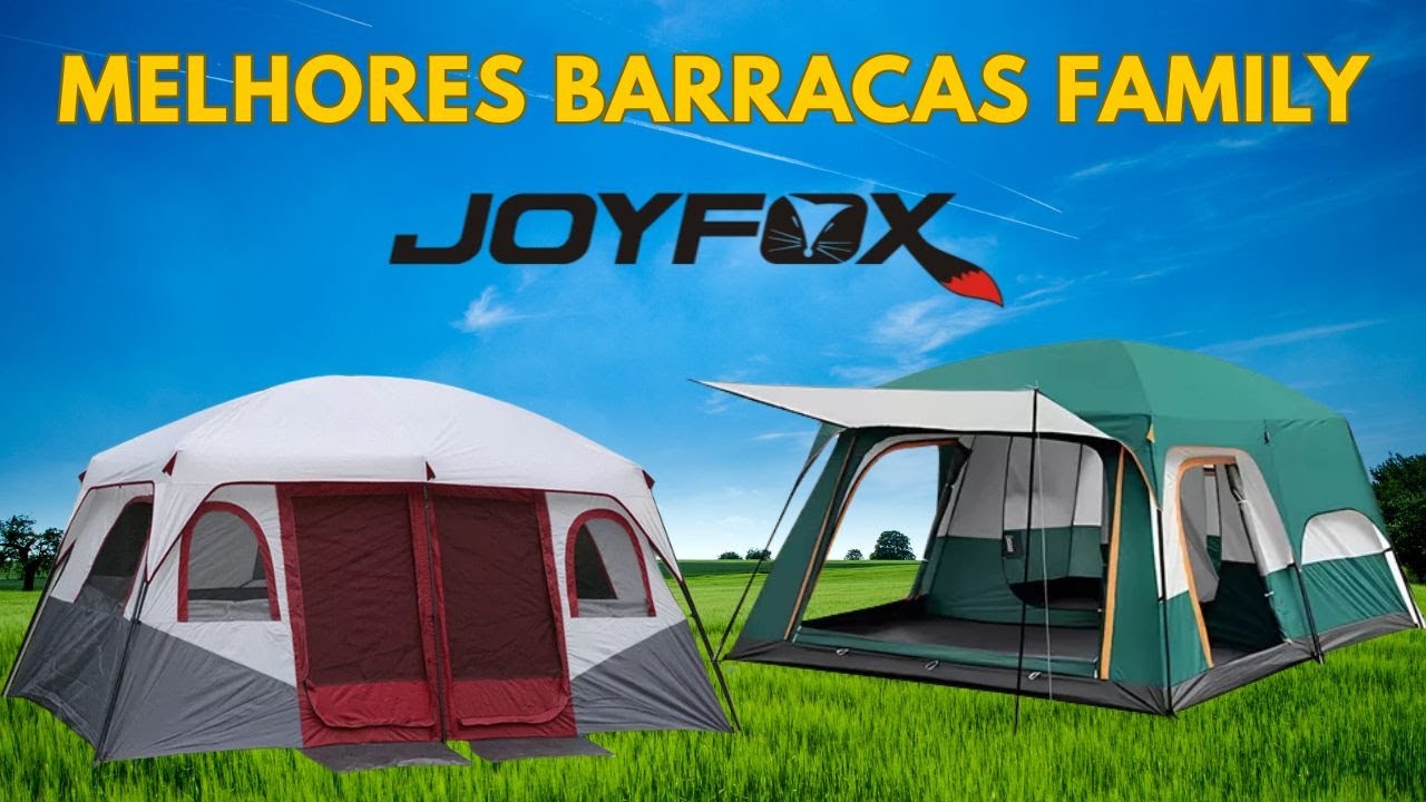 🏕️AS MELHORES BARRACAS JOYFOX PARA UM ACAMPAMENTO FAMILIAR INESQUECÍVEL!