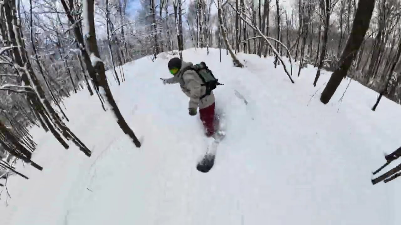 Peak Winter Splitboard Touring in the Vermont Back Country