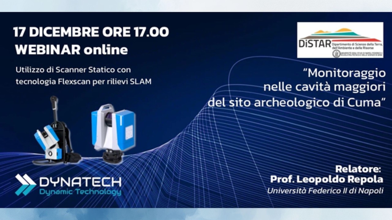 Webinar | Monitoraggio nelle cavità del sito archeologico di Cuma