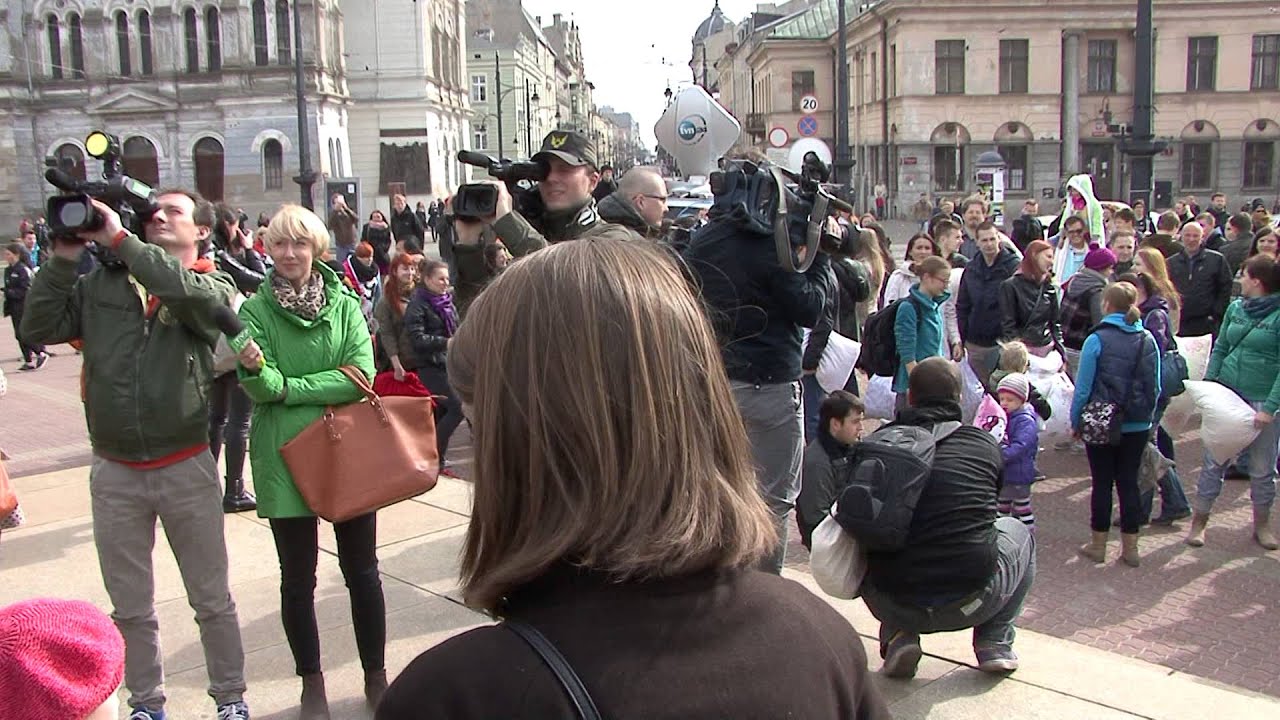 Bitwa na poduszki w Łodzi
