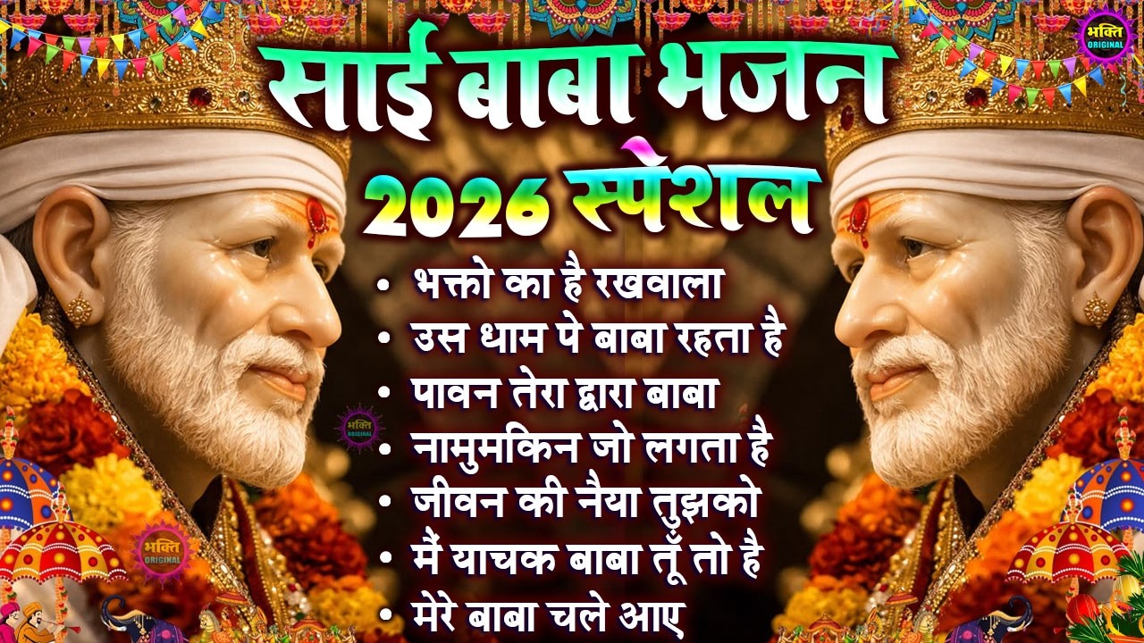 2026 Nonstop Bhajan Sai Ji : Popular Sai Baba Bhajan : Sai Baba Bhajan : Sai Baba 2026New Songs
