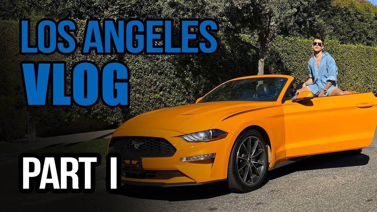 LOS ANGELES VLOG l LA VLOG PART I