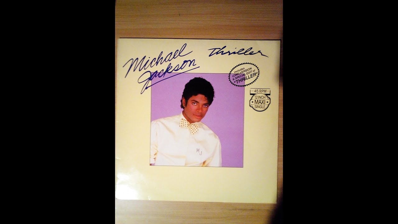 Michael Jackson - Thriller (Long Version) (1982 - Maxi 45T)