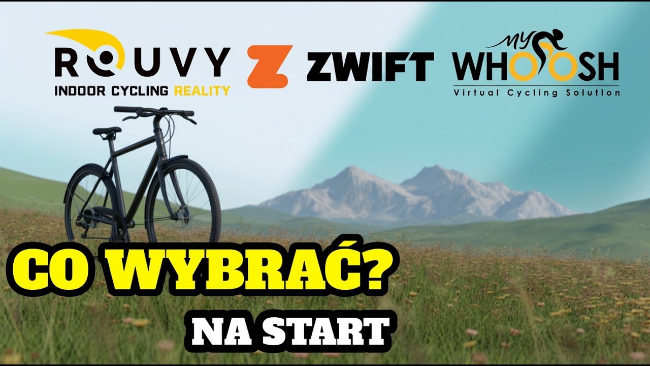 Zwift vs. Rouvy vs. MyWhoosh - co wybrać na start?