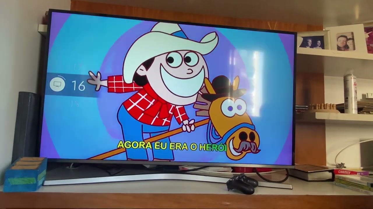 Abrindo o DVD Chico e Vinícius para crianças