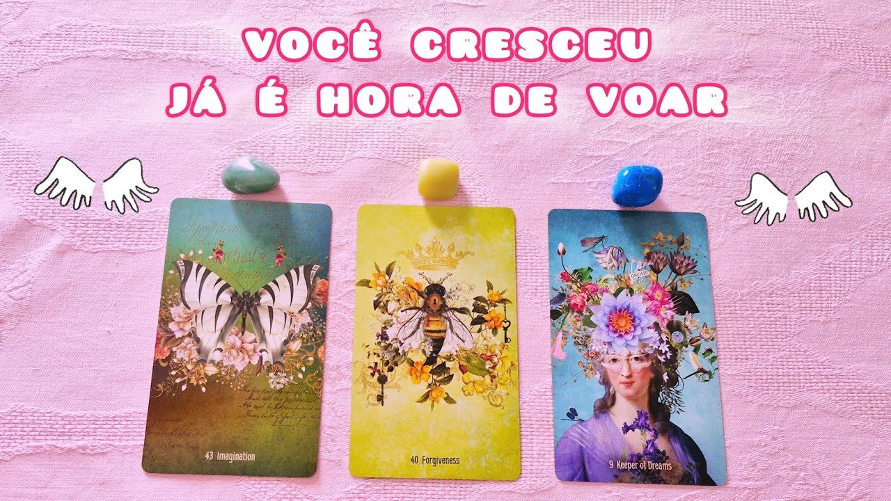 Você cresceu✨️já é hora de voar | Tarot terapêutico