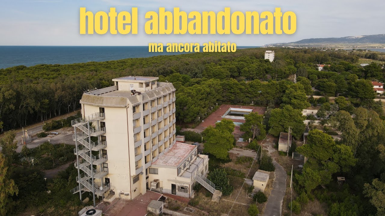 IMPONENTE HOTEL ABBANDONATO! (Attività losche al suo interno?)