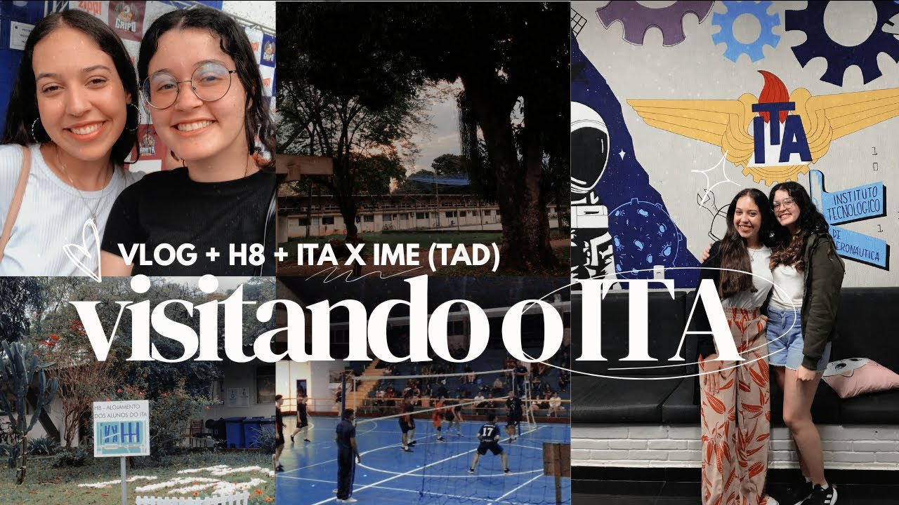 VLOG ✈️₊˚⊹♡ visitando o ITA pela primeira vez