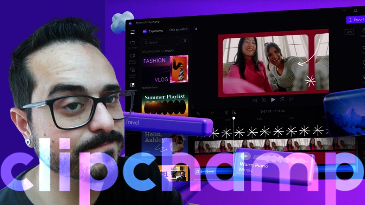 Aprenda a adicionar animações e lower thirds no Clipchamp! 🌟