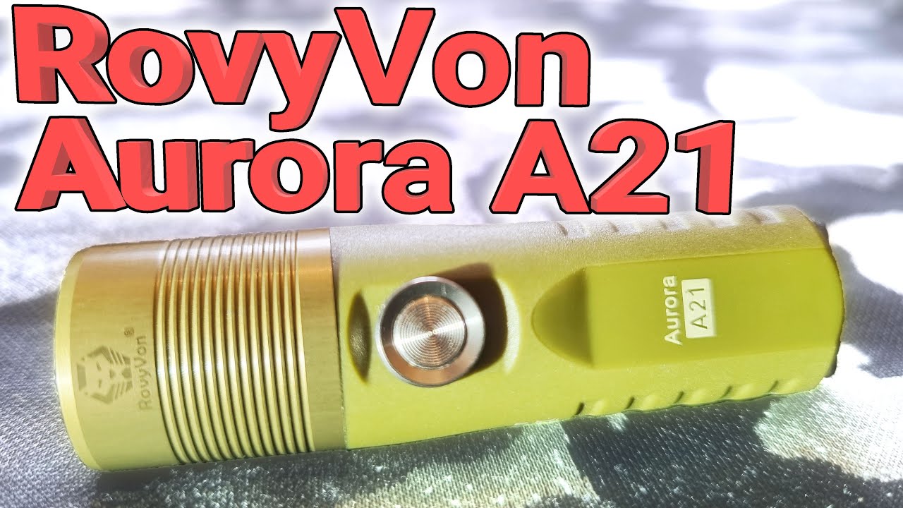 Обзор USB-фонарик RovyVon A21 Aurora с функцией EDC и высоким индексом цветопередачи