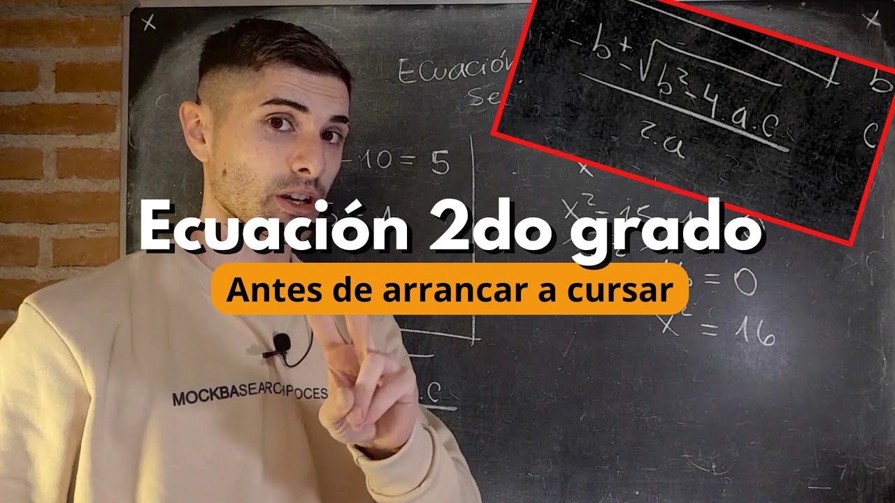 Ecuación de segundo grado (todos los ejemplos)