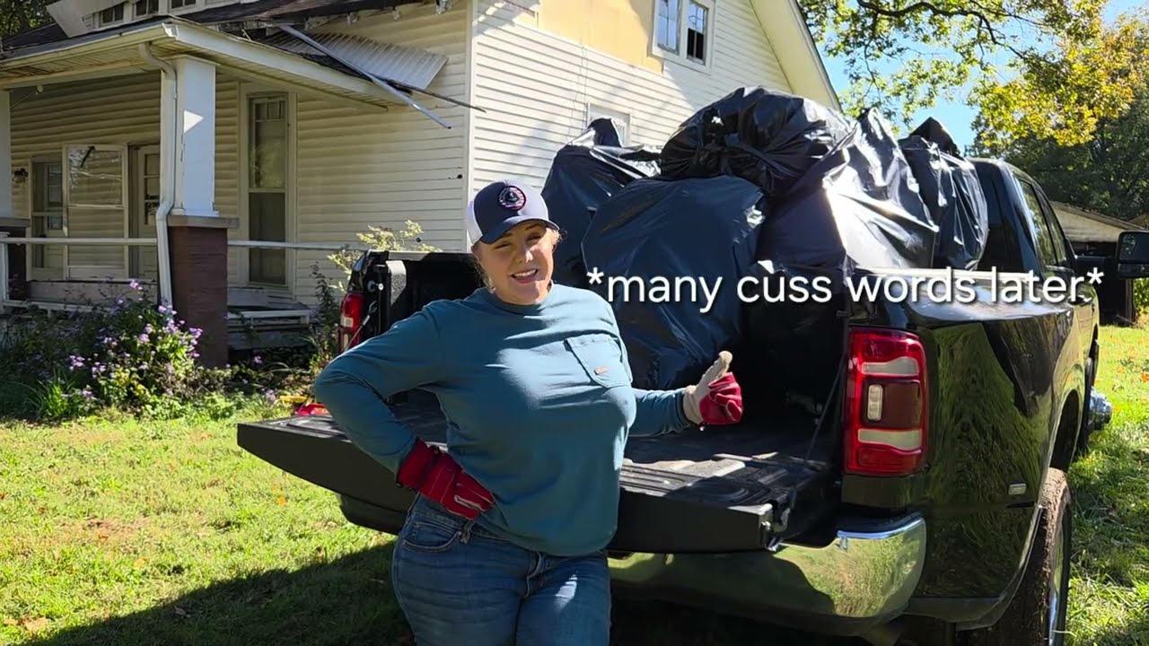 Our $10,000 house renovation- First trip to the city dump