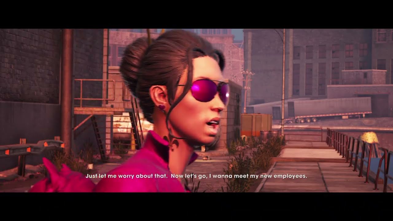 Saints row: The third Remastered playing story part 4 THIS IS AN ABSOLUTE CINEMA AMAZING CHAOS