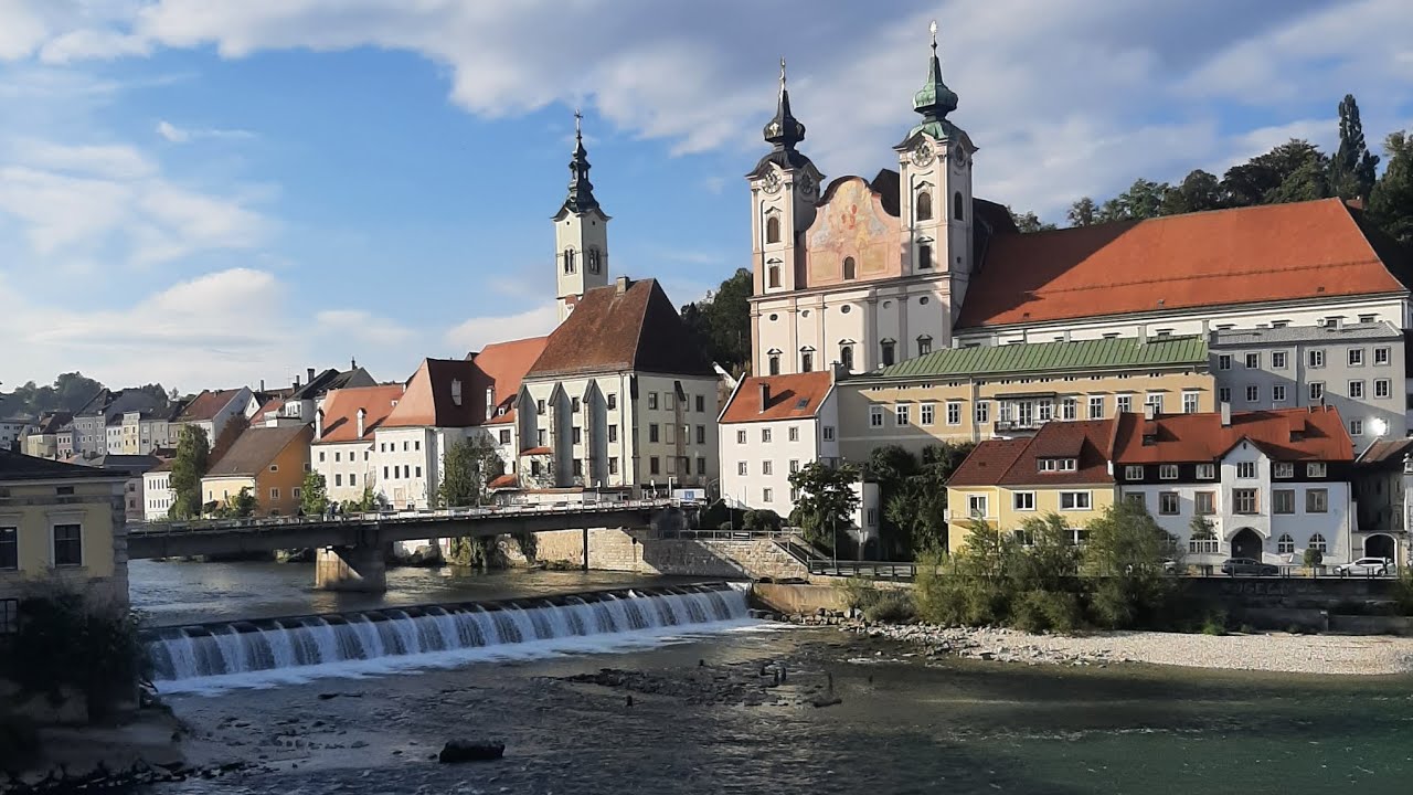 Steyr Austria Walking Tour | Beautiful Old Town & Riverside Views