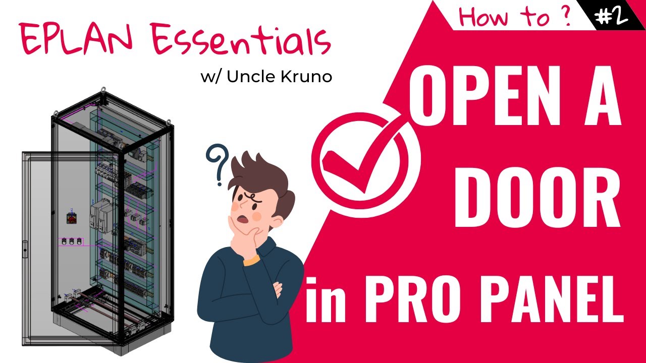How to open a Door in EPLAN Pro Panel