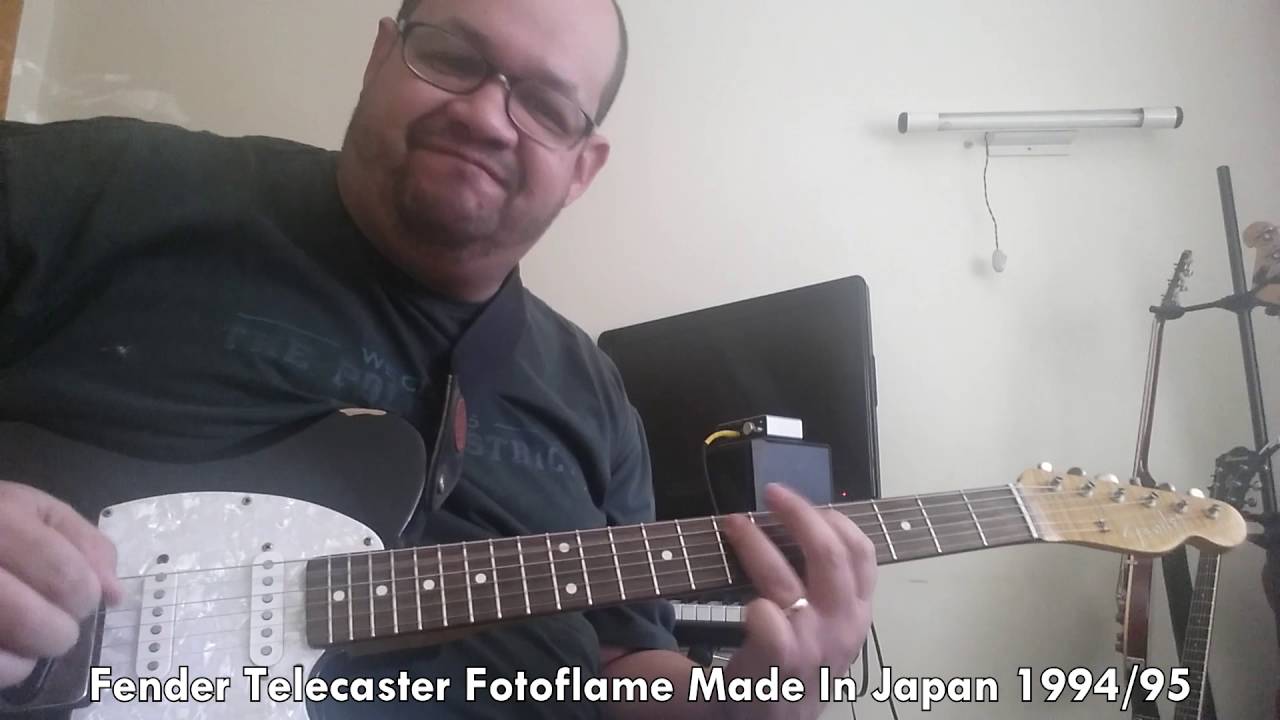 Review - Fender Telecaster Fotoflame MIJ 1994/1995